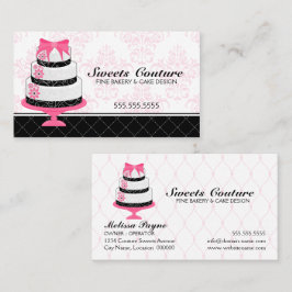 オートクチュールはベーカリーのカスタムを固めます 名刺