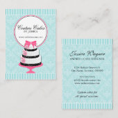 オートクチュールはベーカリーの水を固めます 名刺 (正面/裏面)