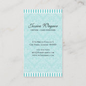 オートクチュールはベーカリーの水を固めます 名刺 (裏面)