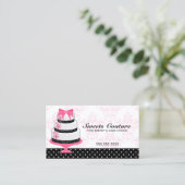 オートクチュールはベーカリーを固めます 名刺 (スタンド正面)