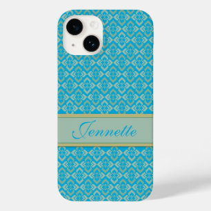 オートクチュールインスパイア名の青 Case-Mate iPhone 14ケース