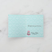 オートクチュールケーキベーカリーサンキューカード サンキューカード (内部)