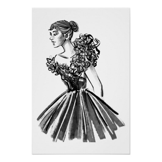 オートクチュールファッション ポスター (正面)