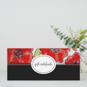 オートクチュールフローラブティックスタイル商品券 (スタンド正面)