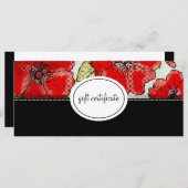 オートクチュールフローラブティックスタイル商品券 (正面/裏面)