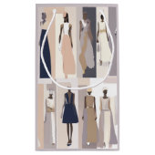 オートクチュールモダンコラージュ抱き枕 スモールペーパーバッグ (裏面)