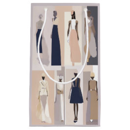 オートクチュールモダンコラージュ抱き枕 スモールペーパーバッグ