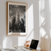 オートクチュール制作:劇的なアトリエシーン ポスター