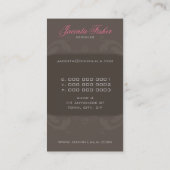 オートクチュール名刺::オートクチュールが普及1AP 名刺 (裏面)