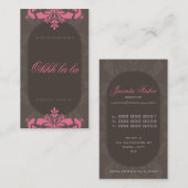 オートクチュール名刺：:オートクチュールが盛んな1BP 名刺 (正面/裏面)