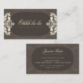 オートクチュール名刺：:オートクチュールは3L 名刺 (正面/裏面)