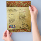 オートクチュール – フライヤー (手)