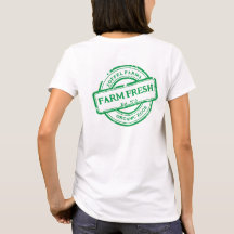 オートクチュール フルーツ 野菜 たまご プロモTシャツ 裏