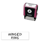 オートクレーブスタンプ～ヒンジリングや輪 セルフインキングスタンプ (インサイチュ)