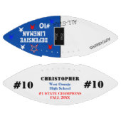 オートグラフスクールチャンピオンズコルバルトブルー アメリカンフットボール (パネル)