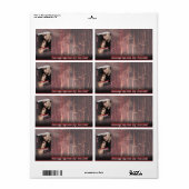 オートグラフドバイ作家コーナー ラベル (フルシート)