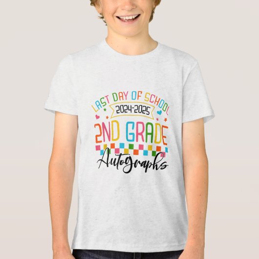 オートグラフ第2級卒業パーティー2025最終日 トライブレンドＴシャツ (正面)