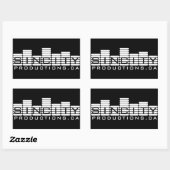 オートコラントシンシティ生産 長方形シール (シート)