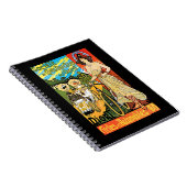 オートコールのサイクルと自動車 ノートブック (右側)