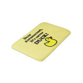 オートコ親愛レクト決してアヒルじゃない！  バスマット (アングル)