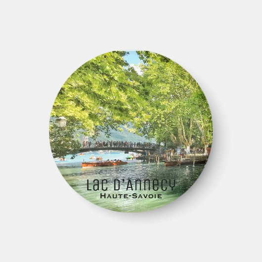 オートサヴォイエ・ラウンド・マグネット、ラックダンネシー マグネット (正面)