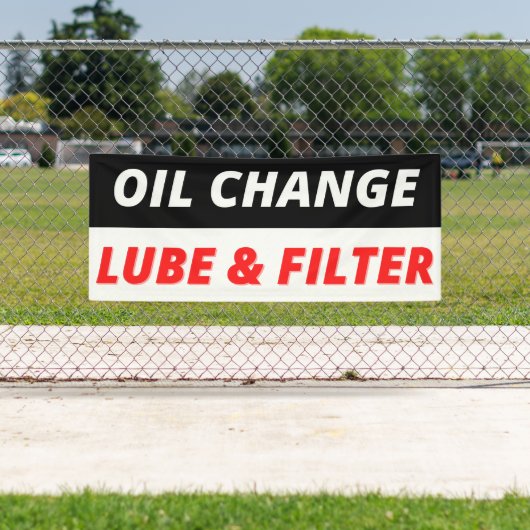 オートショップ油の変更の範囲とフィルタ 横断幕 (インサイチュ)