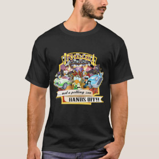 オートショー-煙突の鶏の人のティー Tシャツ