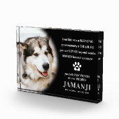 オートスタイリッシュモダントリビュートペットの記憶 フォトブロック (右)