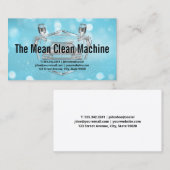 オートスプレーカーウォッシュ | クリーニングサービス 名刺 (正面/裏面)