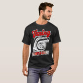 オートチューナーの服装 自動車整備士 レーシングカーチューニング Tシャツ (正面フル)