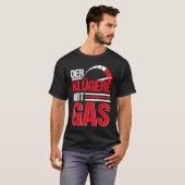 オートチューナーの服 車のメカニック レーシングカーのチューニング Tシャツ (正面フル)