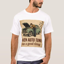オートチューンが面白いTシャツ