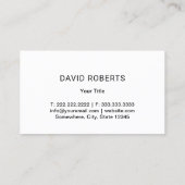 オートディテリングプロフェッショナルカーウォッシュ&ルブブルー 名刺 (裏面)