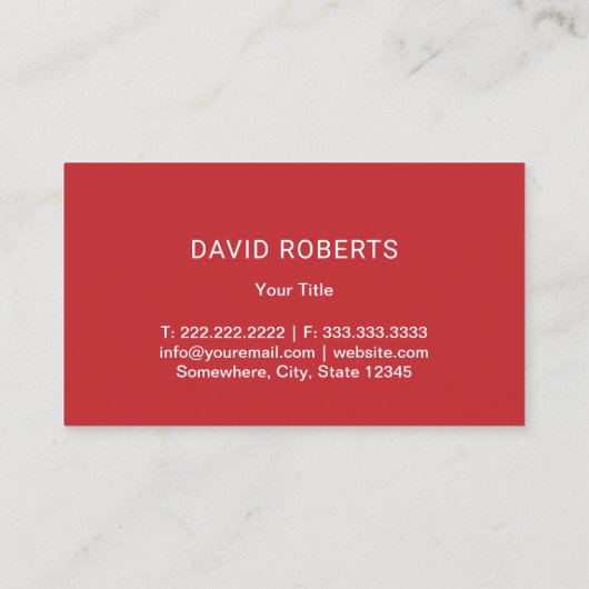 オートディテールレッドカー洗浄プロフェッショナル洗浄 名刺 (裏面)