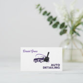 オートデテカスタムータQRプレミアム 名刺 (スタンド正面)