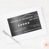 オートドライバー 長方形シール (封筒)