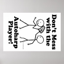 オートハープのプレイヤーを混乱させないようにする