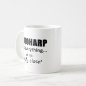 オートハープは全てではない コーヒーマグカップ (正面左)