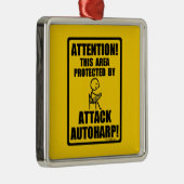 オートハープを攻撃 メタルオーナメント (右)