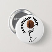 オートハープナット 缶バッジ (正面&裏面)