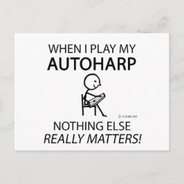 オートハープ以外に何も重要ではない ポストカード