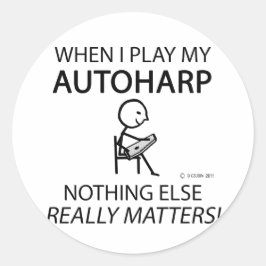 オートハープ以外に何も重要ではない ラウンドシール