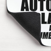 オートハープ素晴らしプレーヤー マウスパッド (コーナー)