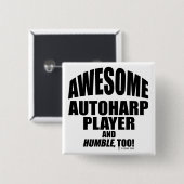 オートハープ素晴らしプレーヤー 缶バッジ (正面&裏面)
