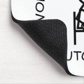 オートハープ – ワールドリボルブのまわりに マウスパッド (コーナー)