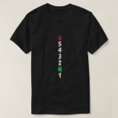 オートバおもしろいイギアシフト1N23456自転車レースTS Tシャツ (デザイン正面)