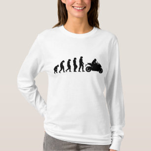 オートバイおもしろいイレブン競技通りBik Tシャツ