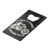 オートバイで言い争ってない# クレジットカード栓抜き (正面アングル)