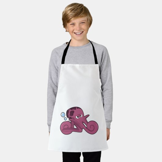 オートバイとしてのタコ エプロン (着用した状態)