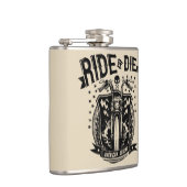 オートバイに乗るか死ぬか フラスク (右)